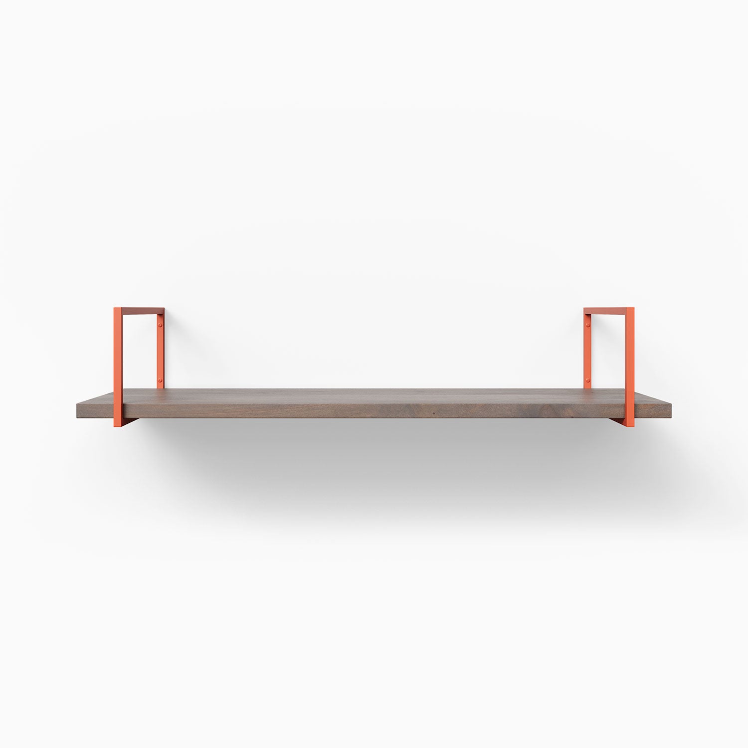Bart Hatch Grey Wall Shelf - Modern Floating Shelves for Living Room, Bedroom & Bathroom - Rustic Wooden Storage Shelves for Home Decor & Organization