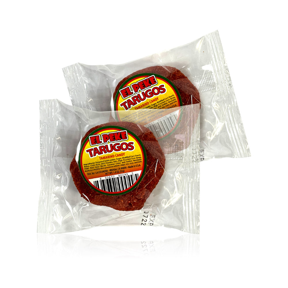 La Colmena Peke Tarugo Chile Wrap | 18 Count Box | Authentic Mexican Candy for Parties, Gifts & Snacking