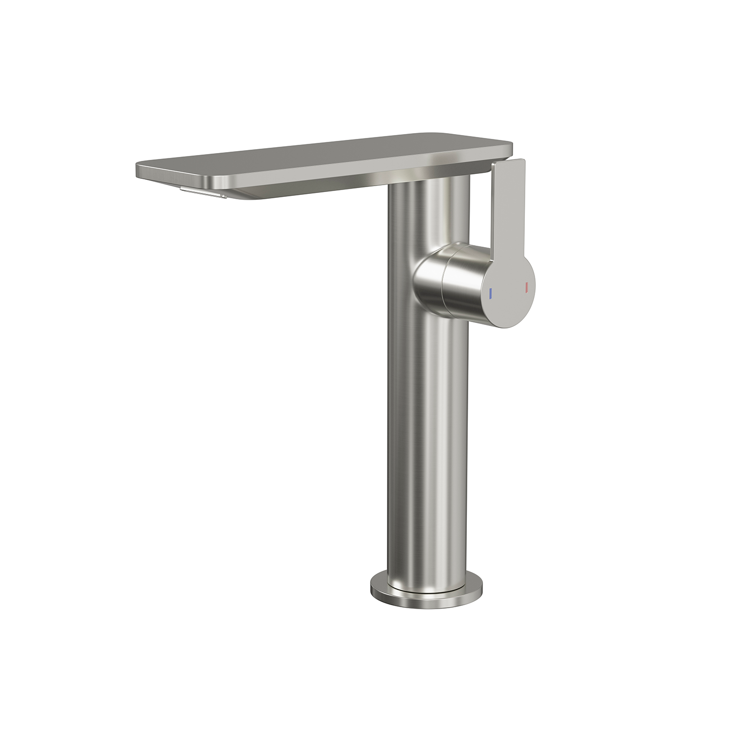 DAX 8205A Single Handle Bathroom Waterfall Vessel Sink Faucet - Deck Mount Brass Faucet with 8 1/16