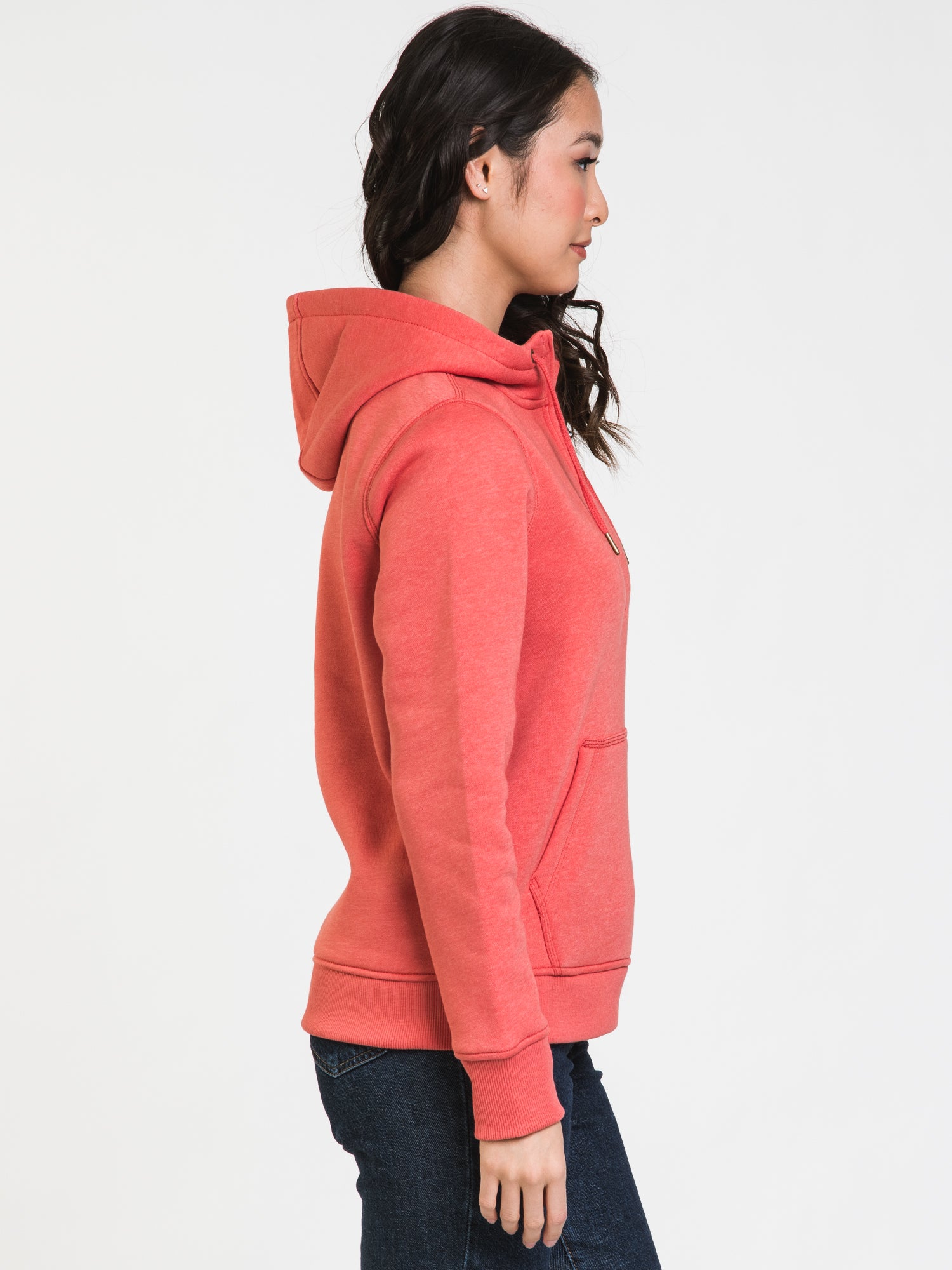 Carhartt Clarksburg Half Zip Pullover Hoodie - Men's Fleece Sweatshirt for Work & Outdoor Activities