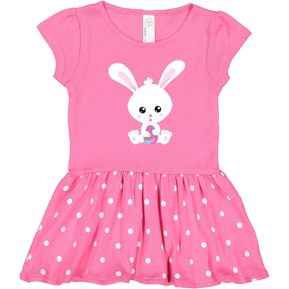 Inktastic Easter Bunny Toddler Dress - Cute Easter Outfit for Kids