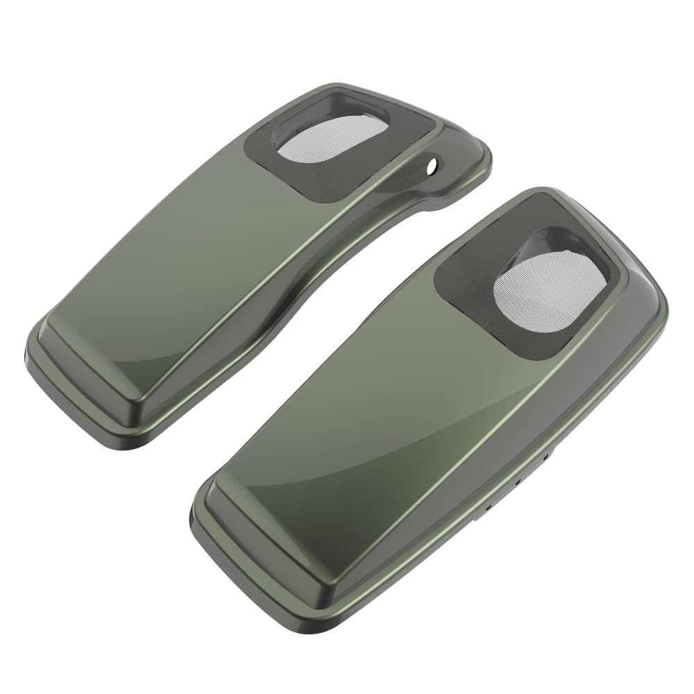 Premium Color-Matched 6X9 Saddlebag Speaker Lids for 2014+ Harley Davidson Touring Bikes - Perfect for Road Trips & Custom Audio Upgrades