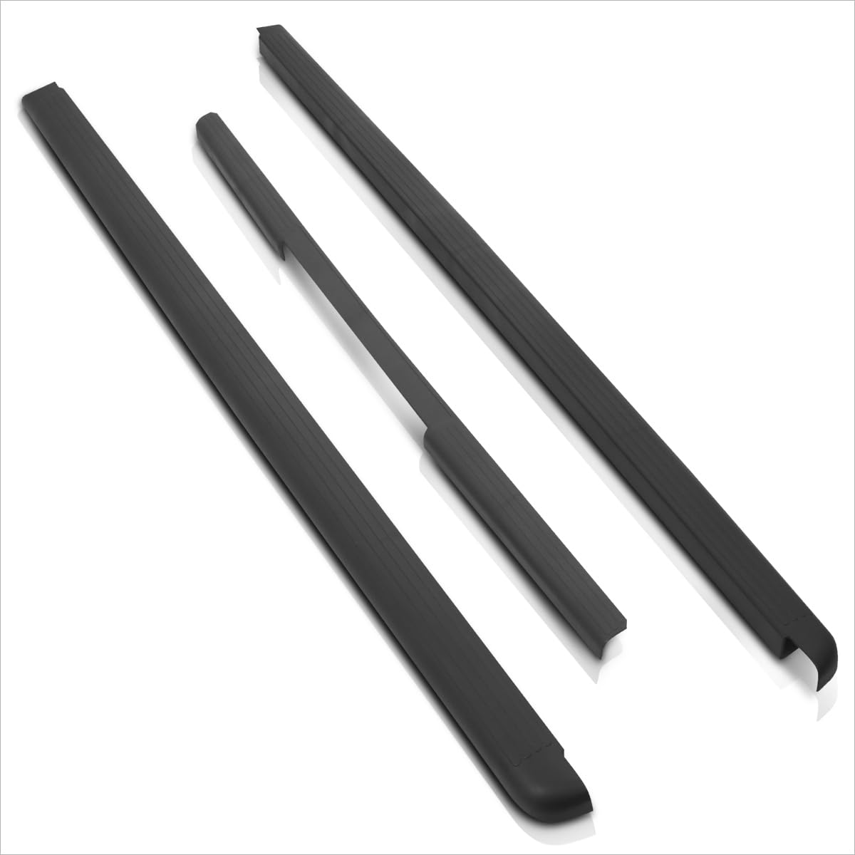 3Pcs Tailgate Bed Rails Protector Caps for 2005-2014 Nissan Frontier 73.3
