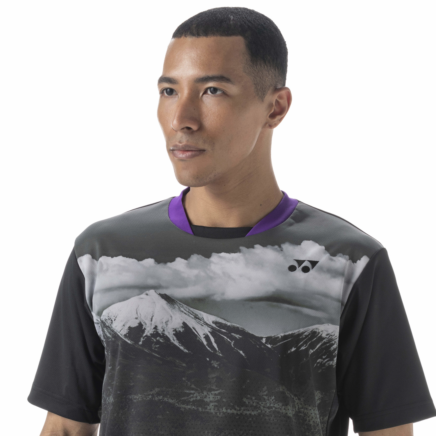 Yonex Premium Game Shirt 10539 - High-Quality Unisex Tennis & Badminton Apparel (Made in Japan) - Perfect for Tournaments & Casual Play - Black