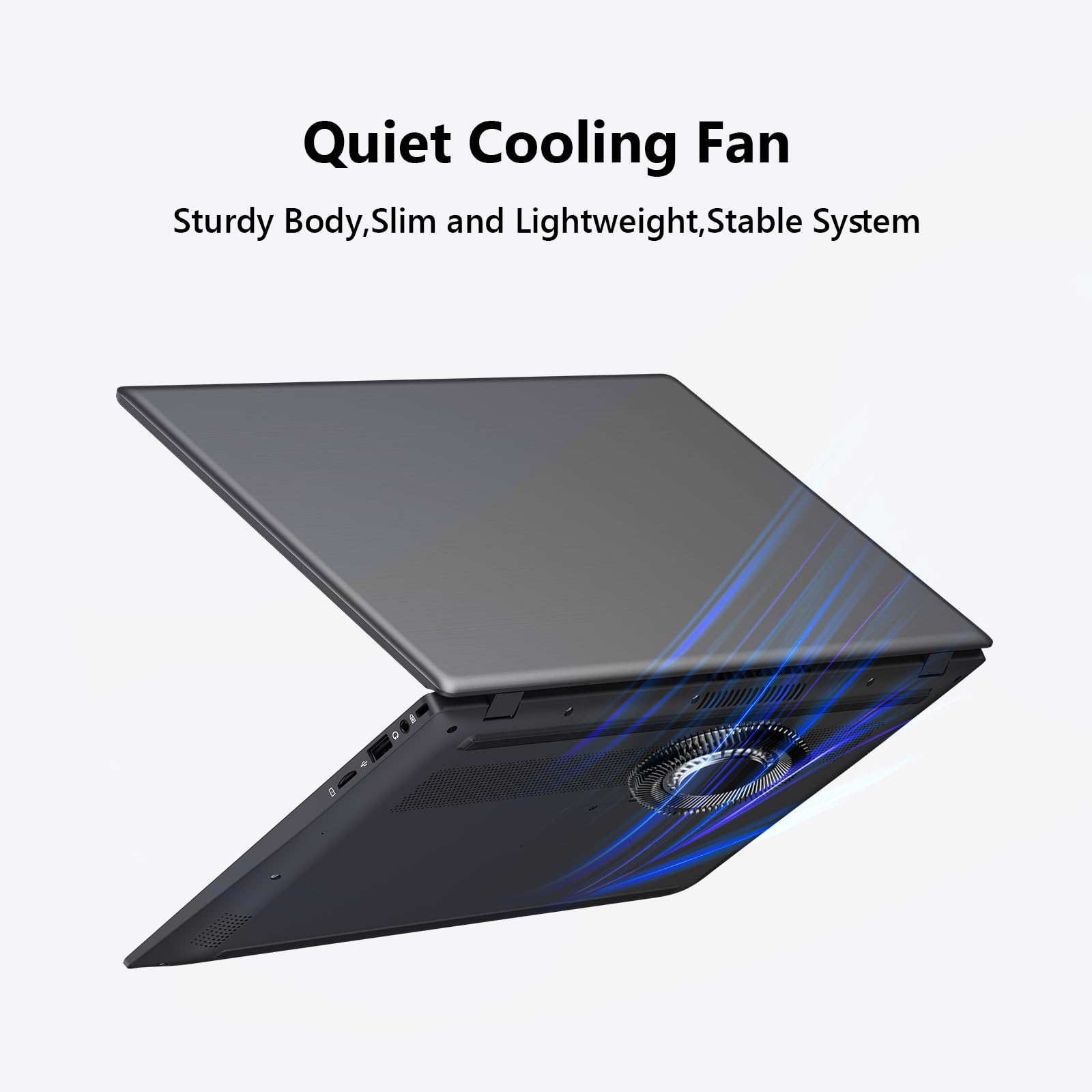 Coolby 14.1 Inch Windows 11 Laptop - HD Display, Intel N5095 Quad Core Processor, 8GB RAM & 128GB SSD, Dual-Band WiFi (2.4G/5G Hz), Bluetooth - Perfect for Remote Work, Online Learning & Business Travel