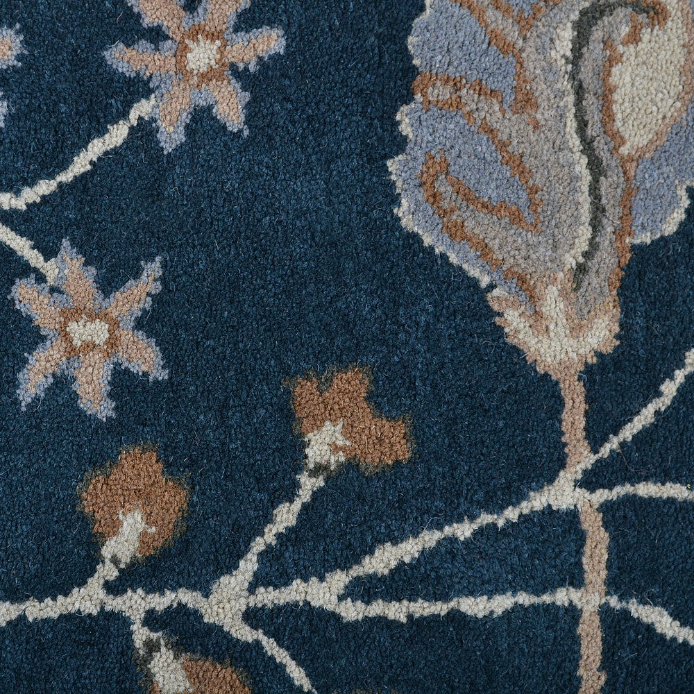 Jacob's Ladder Hand Tufted Wool Rug - Soft & Durable Non-Slip Area Rug for Living Room, Bedroom, Nursery | Perfect for Home Decor & Cozy Spaces