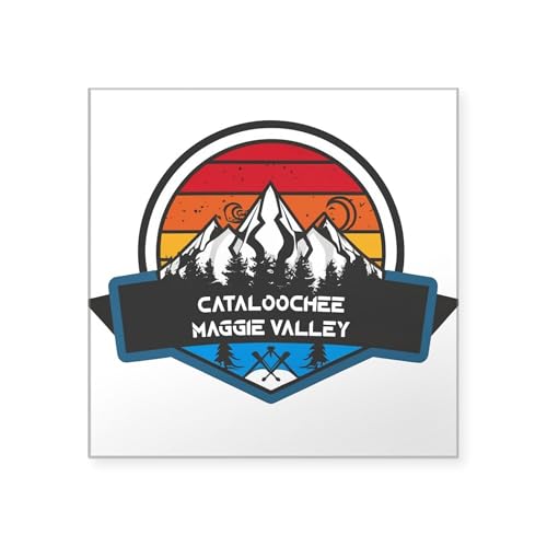 Clear - Cataloochee Ski Maggie Valley North Carolina Sticker