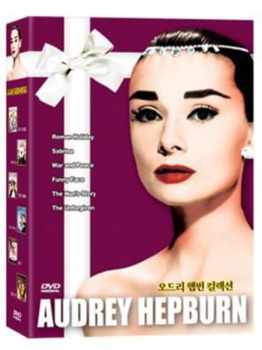 Audrey Hepburn Classic Movie Collection (Roman Holiday, Sabrina, War and Peace, Funny Face, The Nun's Story, The Unforgiven) - Korean DVD Edition - Perfect for Film Lovers and Collectors