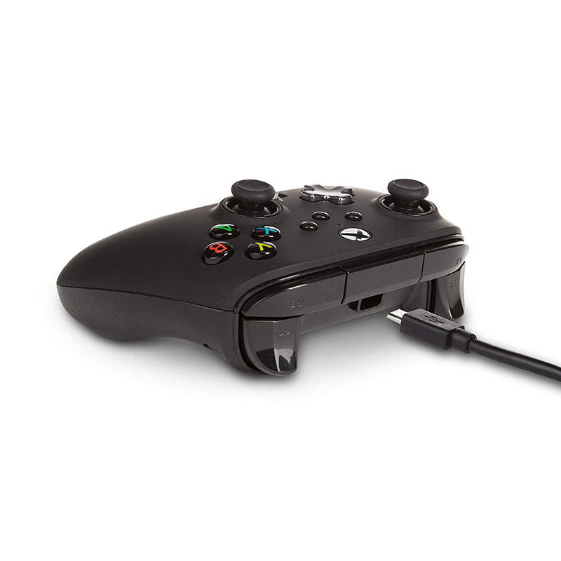 PowerA Wired Controller for Xbox Series X|S & Xbox One - Black | Enhanced Gaming Experience for Xbox Consoles