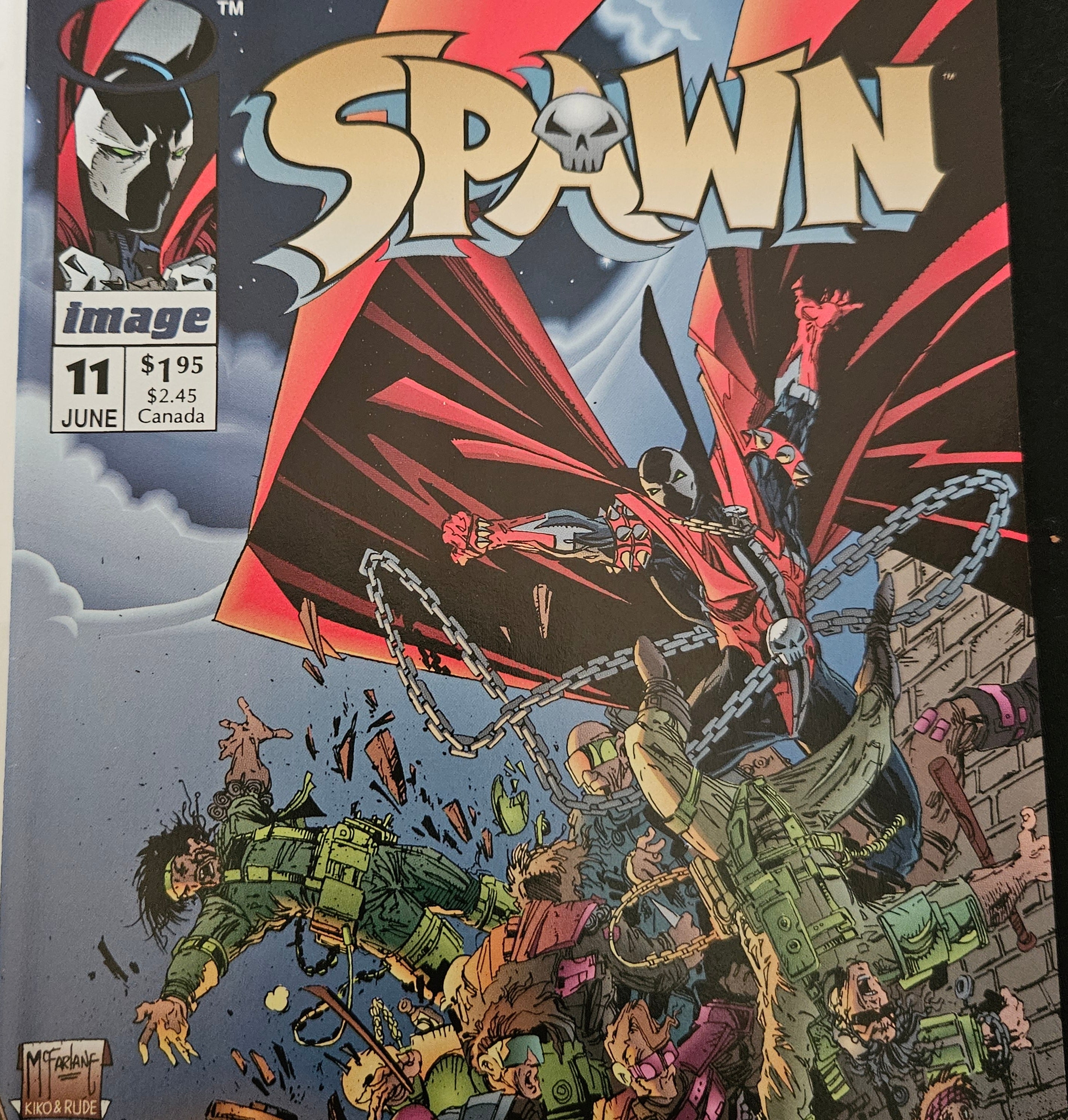 Spawn #11 - Image Comics 1993 - Rare Collectible Comic Book for Superhero Fans & Comic Collectors - Perfect for Display, Gifts, and Investment