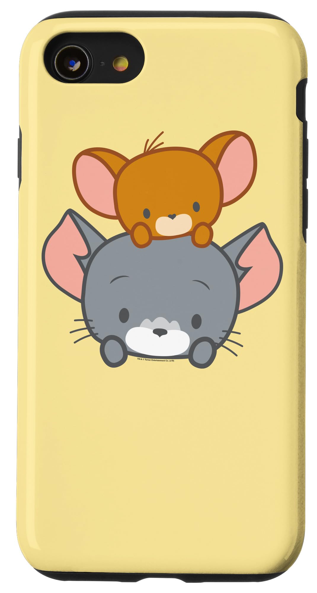 iPhone SE (2020) / 7 / 8 Cute Tom and Jerry Chibi Phone Case - Durable Protective Cover for Everyday Use, Work & Travel