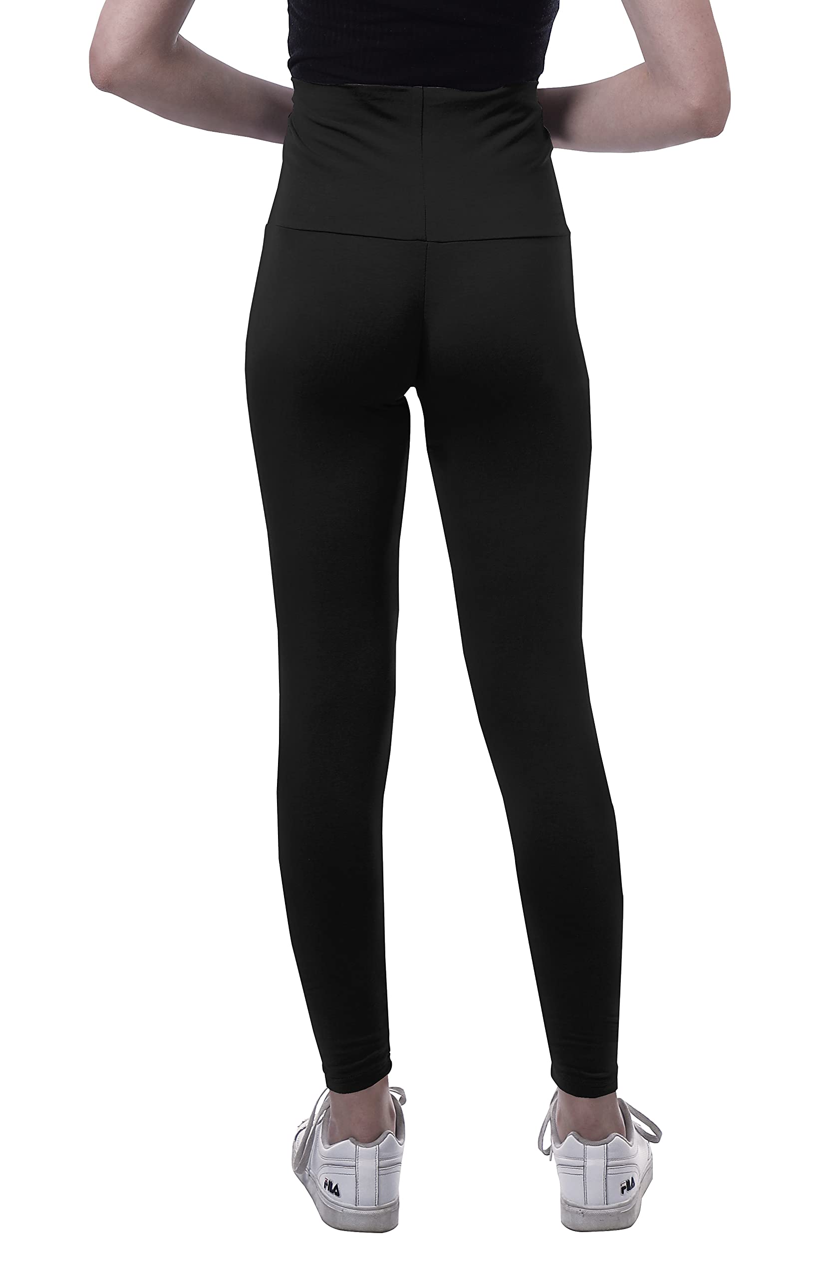 High Waisted Yoga Pants for Women - Corset Style Workout Leggings | Trendy & Comfortable for Gym, Running & Lounge Wear