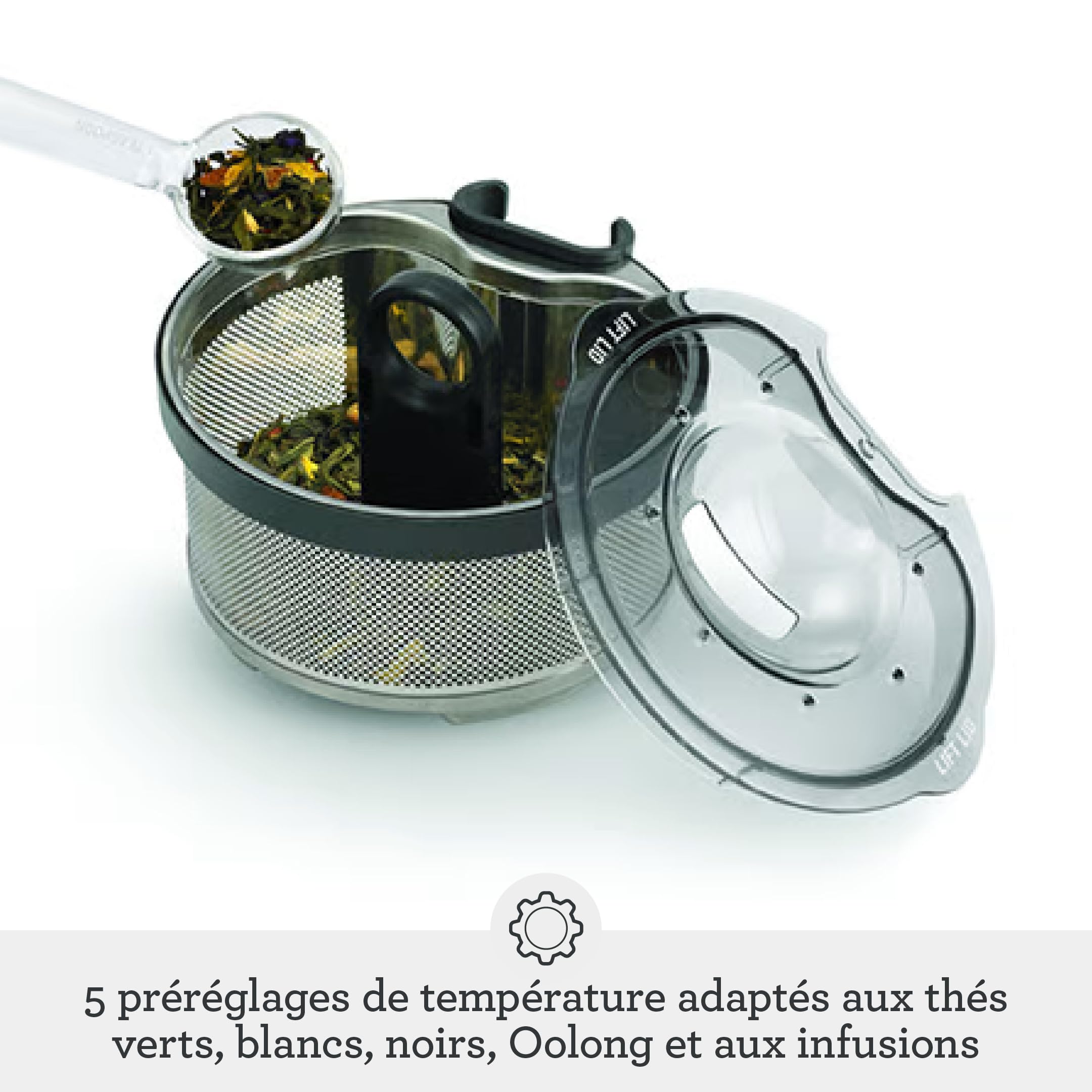 Sage - The Tea Maker - Stainless Steel Brushed Teapot for Loose Leaf & Herbal Tea | Perfect for Home, Office & Tea Ceremonies