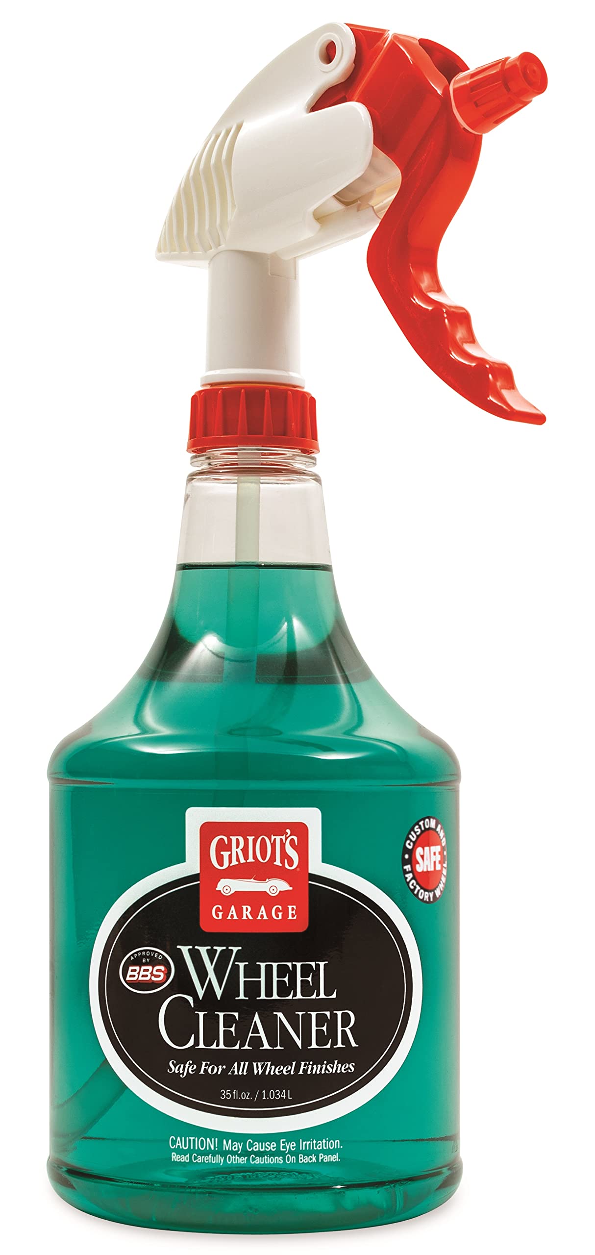 Griot's Garage 11106 Premium Wheel Cleaner - 35 oz (1 Liter) for Alloy, Chrome & Painted Wheels - Safe for All Finishes - Perfect for Car Detailing & Auto Care