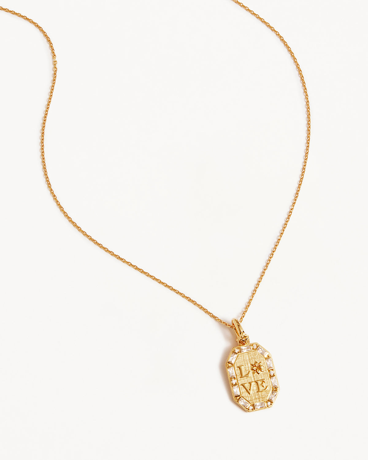 18K Gold Vermeil Love Necklace for Women - Romantic Heart Pendant Jewelry Gift for Anniversary, Valentine's Day & Special Occasions