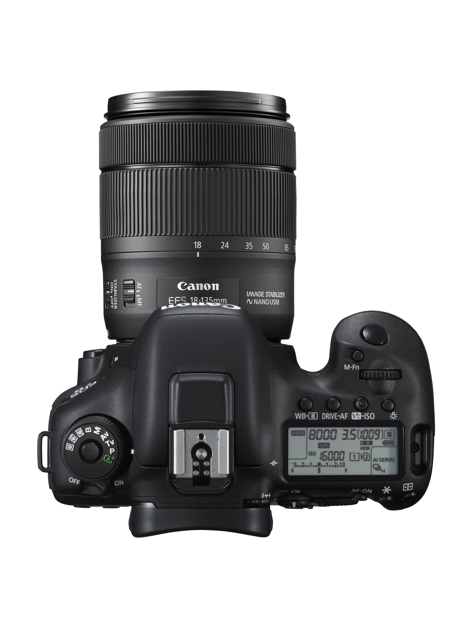 Canon EOS 7D Mark II DSLR Camera with EF-S 18-135mm f/3.5-5.6 IS USM Lens & Wi-Fi Adapter Kit - Professional Photography for Travel, Sports & Wildlife Shooting