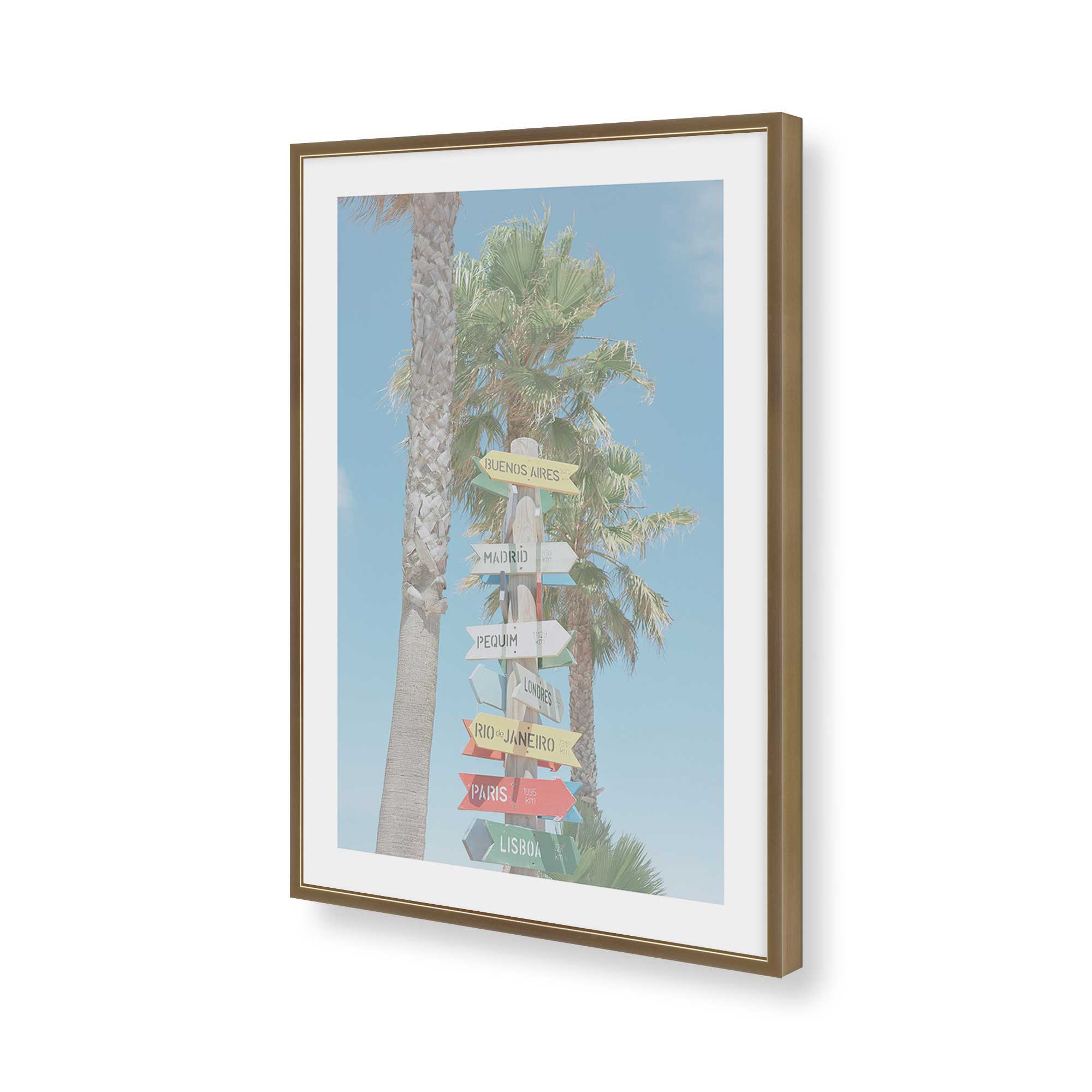 Direction to Daydreams Print - Inspirational Wall Art for Home & Office Decor | Perfect for Living Room, Bedroom, or Gift Giving
