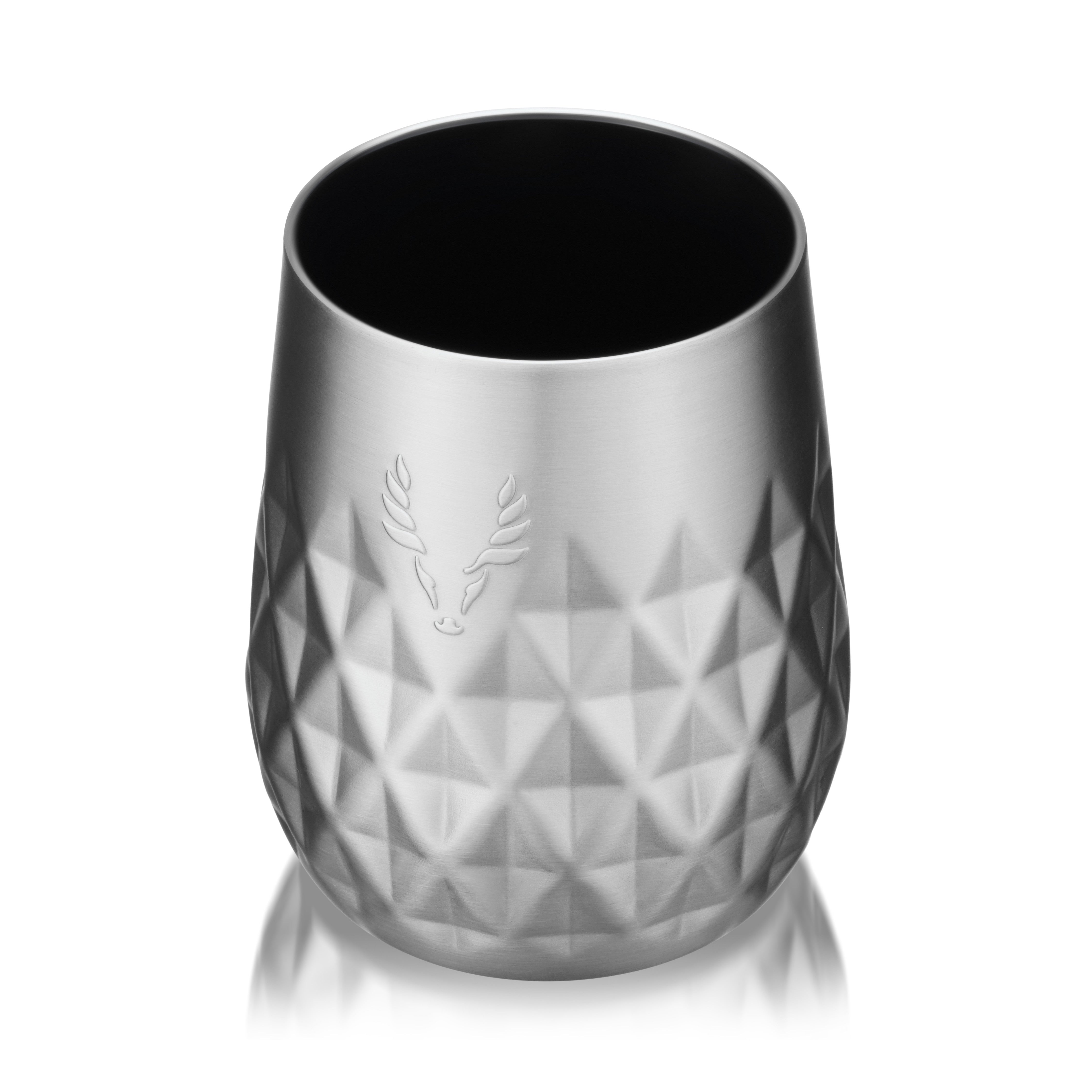 Premium Stainless Steel Wine Tumbler - 20oz Insulated Platinum Wine Cup with Lid & Straw - Keeps Drinks Cold/Hot for Hours - Perfect for Outdoor Picnics, Parties & Home Entertaining