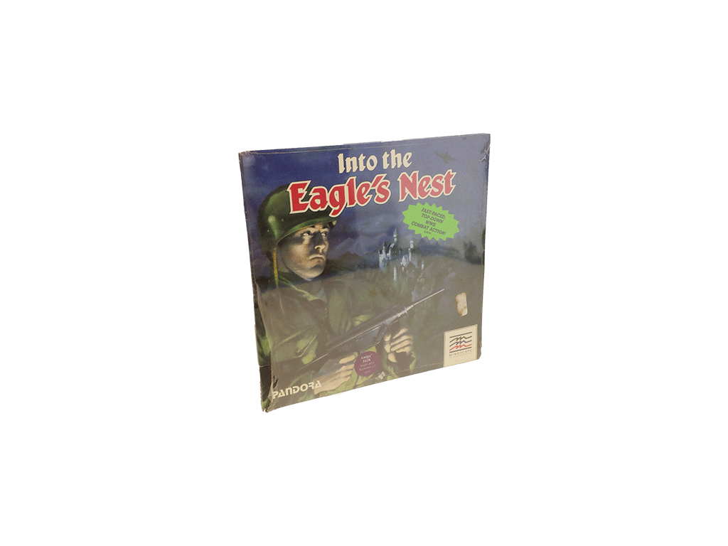 Into the Eagles Nest Video Game - New Sealed Amiga 512 Commodore Software | Retro Gaming Collectible | Perfect for Vintage Computer Enthusiasts & Gaming Nostalgia