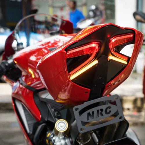 Ducati 899 Panigale Fender Eliminator Kit (2013-2015) - Lightweight Motorcycle Tail Tidy for Improved Aesthetics & Performance - Perfect for Track Days & Custom Street Bike Builds