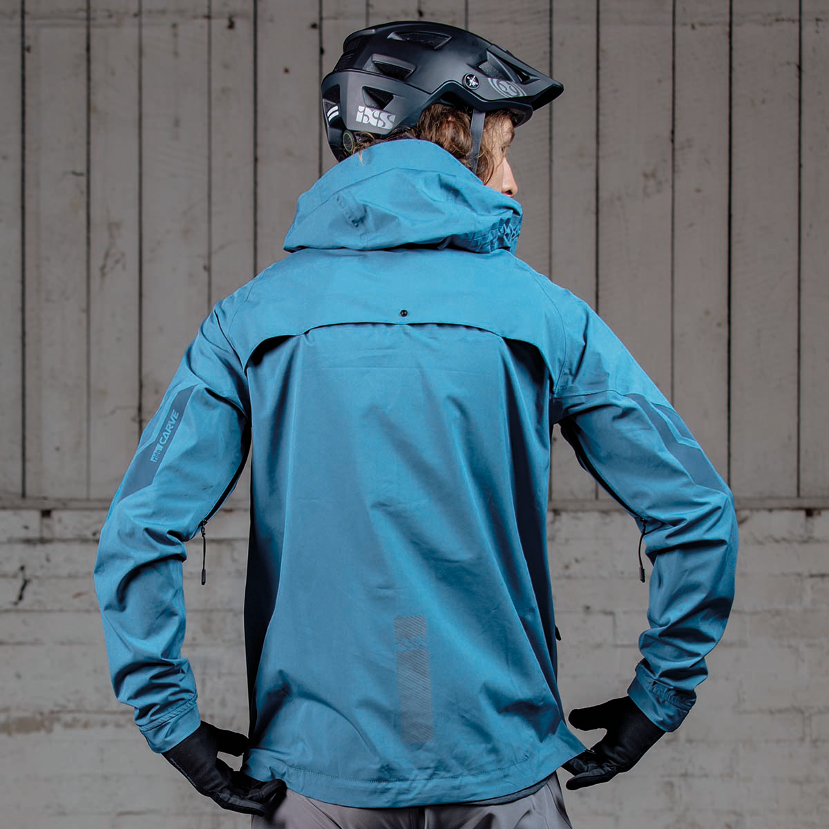 iXS Carve All Weather Jacket - Waterproof Windproof Cycling Jacket for Men & Women - Perfect for Mountain Biking, Commuting & Outdoor Adventures