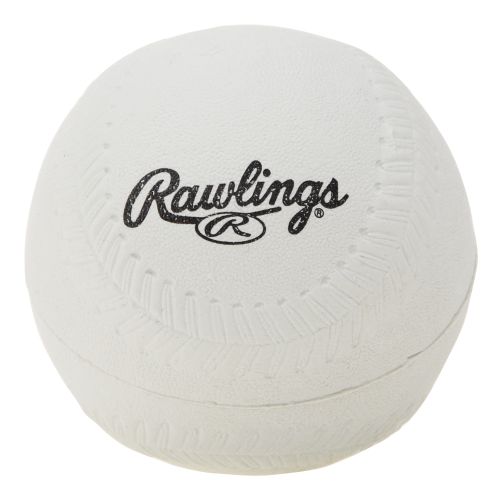 Rawlings Sponge Rubber Baseballs - 12 Pack, Soft & Safe for Kids, Training & Practice - Perfect for Backyard, Indoor, and Youth League Games