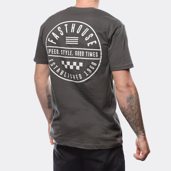 Stylish Gunmetal Statement SS Tee - Trendy Short Sleeve T-Shirt for Men & Women - Perfect for Casual Wear, Street Style & Everyday Outfits