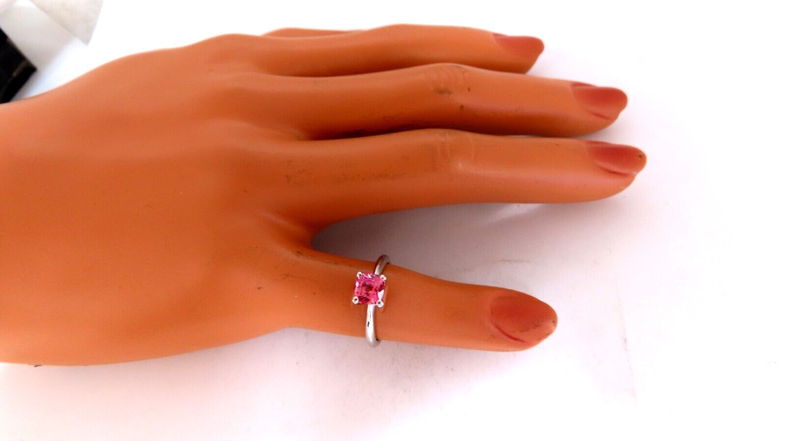 1.11ct Natural Padparadscha Sapphire - Pink No Heat Gemstone for Platinum Jewelry | Engagement Rings & Luxury Gifts
