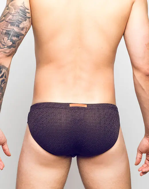 2Eros Textured Swim Brief for Men - Comfortable & Stylish Quick-Dry Swimwear for Beach, Pool & Vacation - Perfect for Swimming, Sunbathing & Water Sports