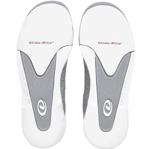 Dexter Women's Delila Grey Bowling Shoes - Lightweight & Comfortable for League Play & Casual Bowling