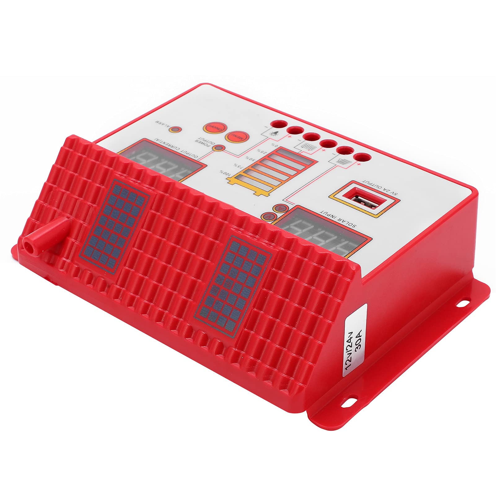 Solar LED Controller - MOSFET Reverse Current for Labs & Factories