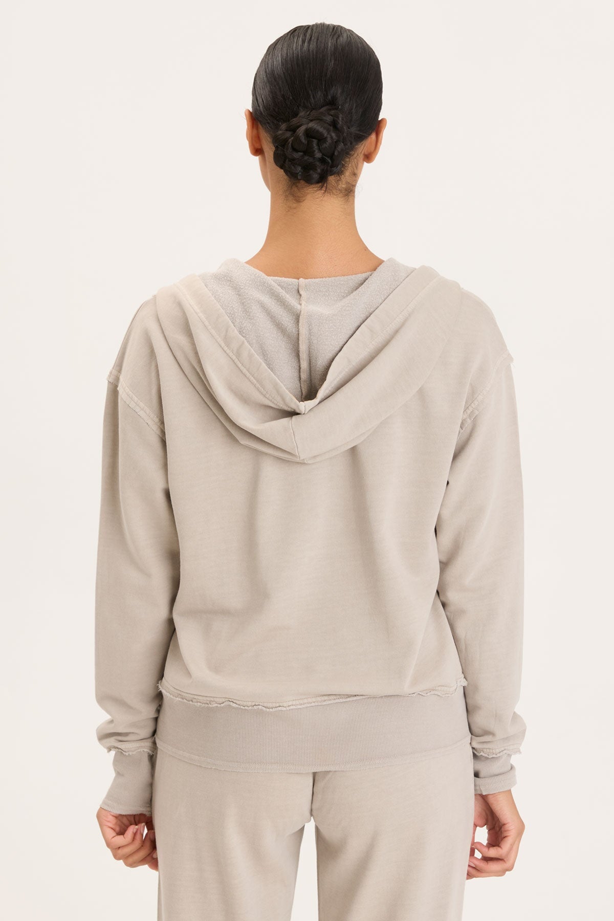 Rosalyn Hoodie Ripple Pigment - Trendy Oversized Pullover Sweatshirt for Women | Soft Cotton Blend | Casual Streetwear Fashion | Perfect for Lounge, Travel & Everyday Wear