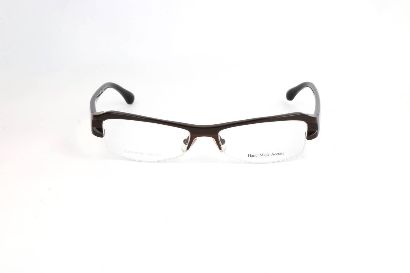 Alexander McQueen AMQ5016J Designer Eyeglasses for Women & Men - Stylish Frame for Reading, Driving & Fashion Accessories