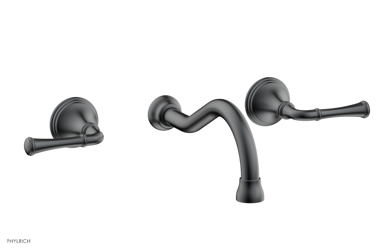 3RING Wall Tub Set D1205 - Modern Bathroom Faucet with 3-Handle Design for Sink and Bathtub, Perfect for Home Renovation and Luxury Bathroom Upgrade