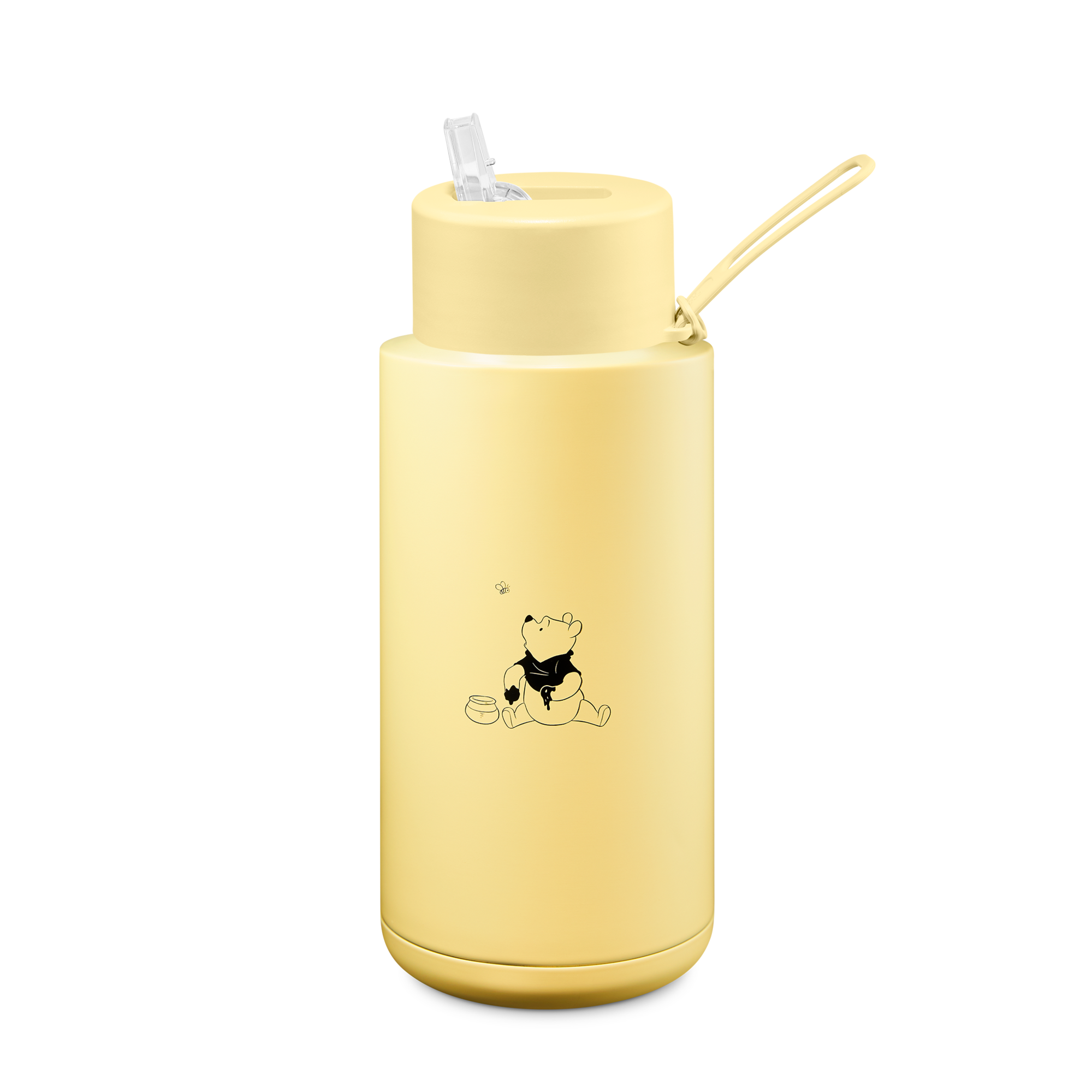Disney Mickey Mouse Ceramic Reusable Water Bottle 34oz (1000ml) - Insulated Travel Mug for Hot & Cold Drinks, Perfect for Office, Gym, Hiking and Outdoor Activities