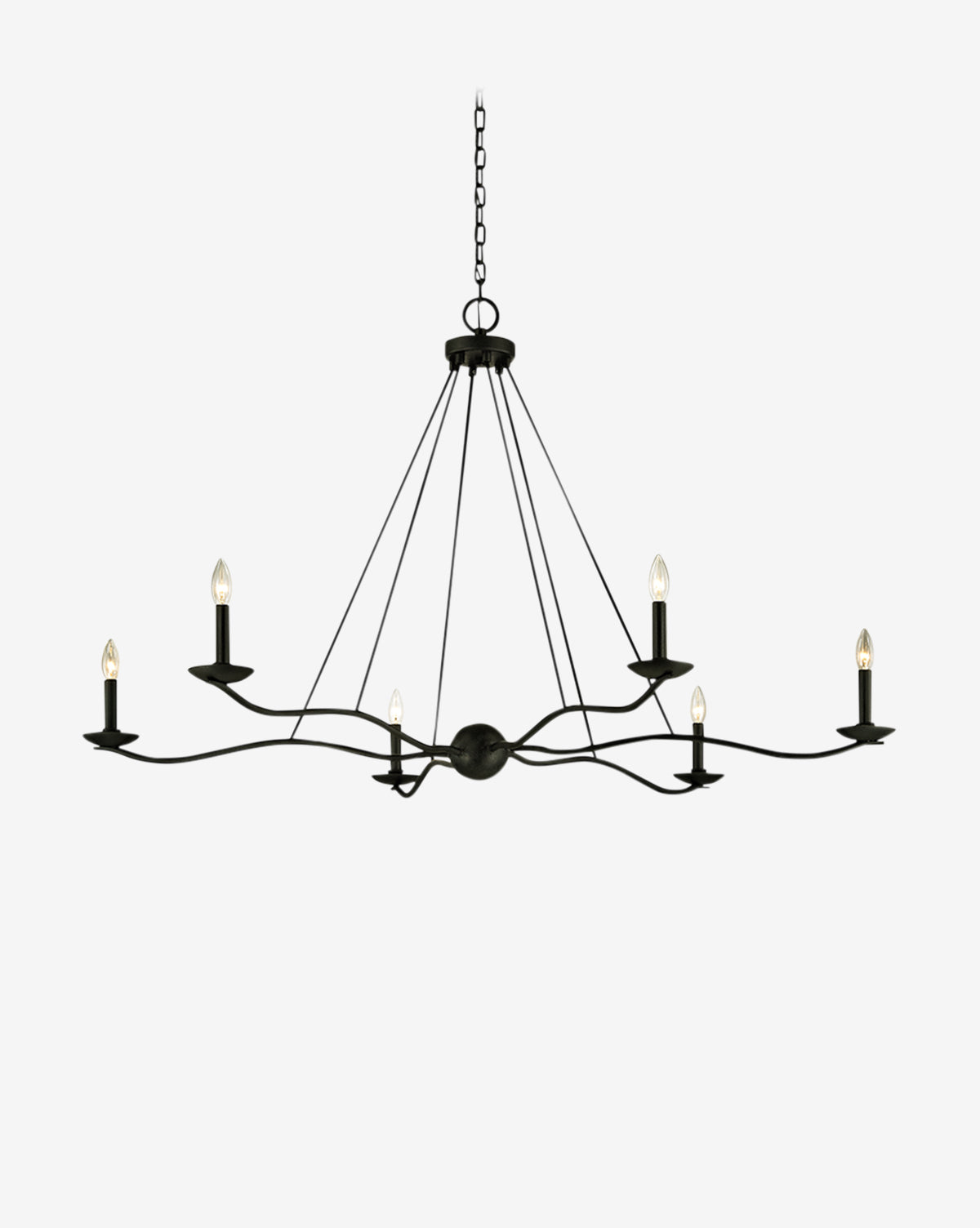 Elegant Sawyer Chandelier - Modern Crystal Ceiling Light Fixture for Dining Room, Living Room & Bedroom - Perfect for Home Decor & Interior Design
