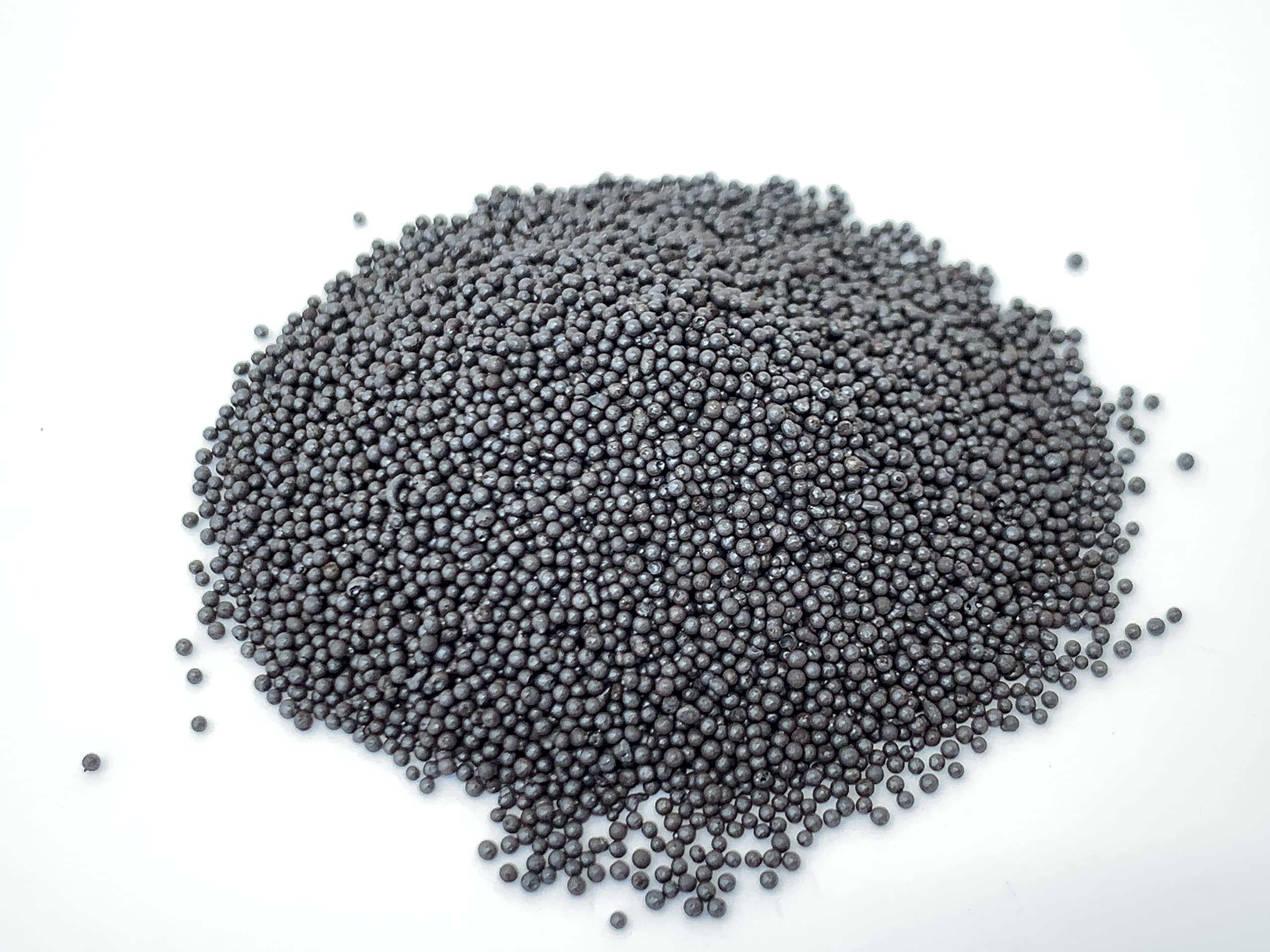 Steel Shot S-280 - Premium Blasting Media for Metal Surface Treatment - Medium Size (50lb) - Ideal for Sandblasting, Cleaning, and Polishing Metal Surfaces in Industrial Applications