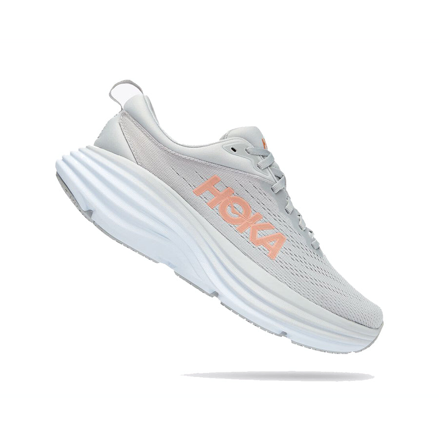 HOKA Bondi 8 Running Shoes for Men & Women - Cushioned Comfort for Walking, Jogging & Marathon Training - Perfect for Road Running & Everyday Wear