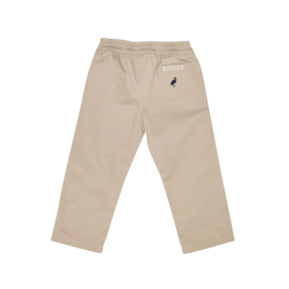 Beaufort Bonnet Sheffield Pants in Keeneland Khaki - Comfortable & Stylish Men's Casual Trousers for Work, Travel & Outdoor Activities