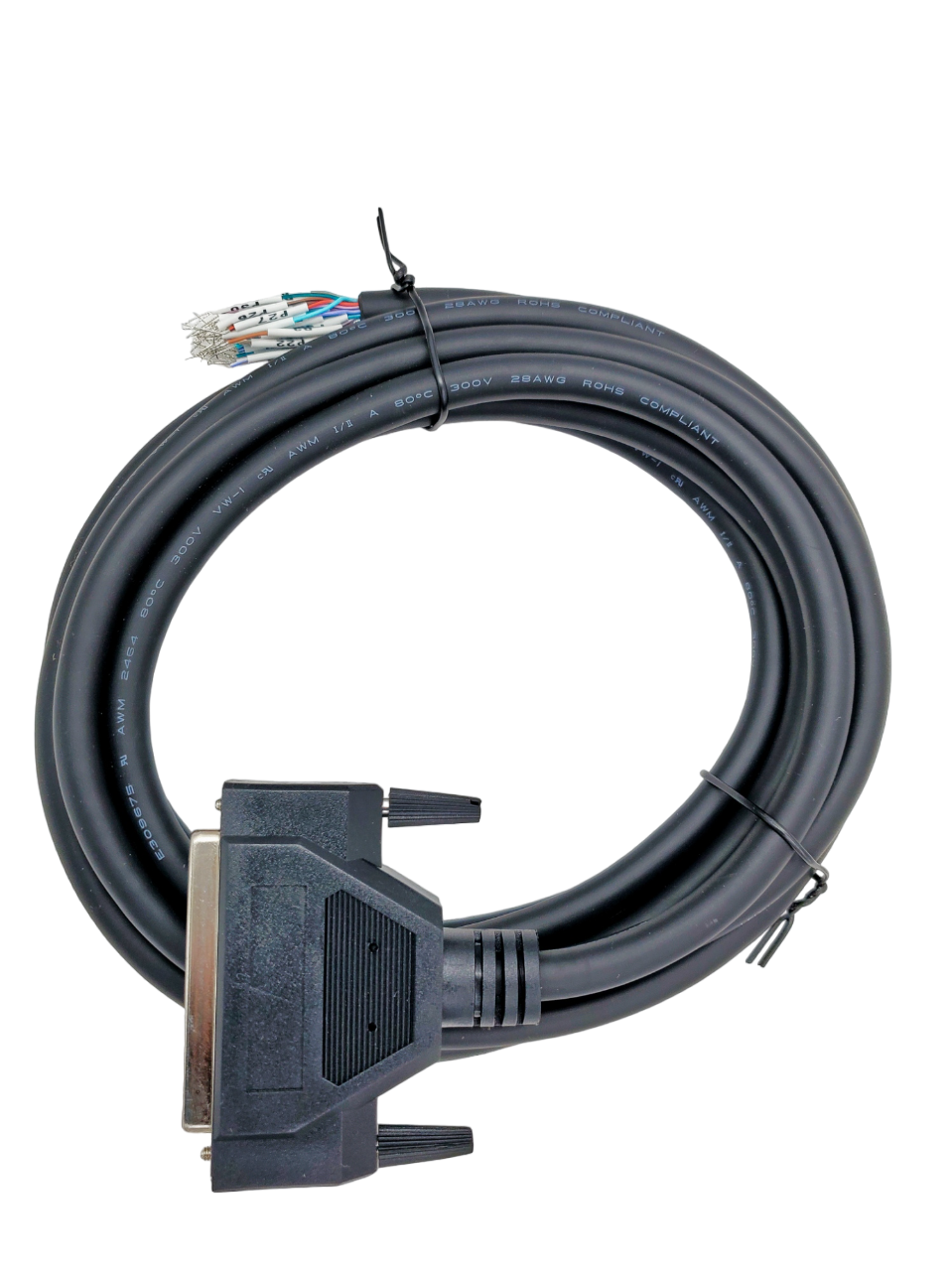 37 Pin RS232 Serial Cable Female to Female - 5/10/25 Feet Length Options - Durable DB37 Connector for Industrial Equipment, POS Systems & Server Communication