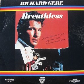 Breathless (1960) - Original Laserdisc Edition (Not DVD) - Full Screen Format - Classic French New Wave Film for Collectors & Movie Enthusiasts