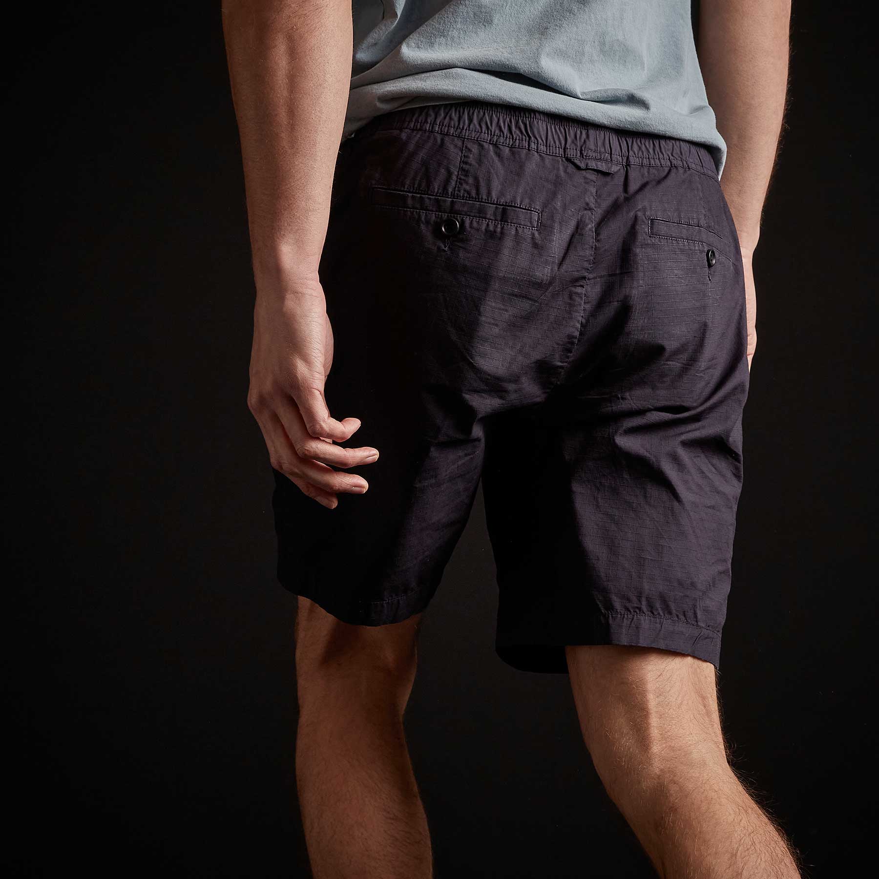 Rip Stop Shorts for Men - French Navy Blue Quick-Dry Outdoor Hiking & Casual Wear