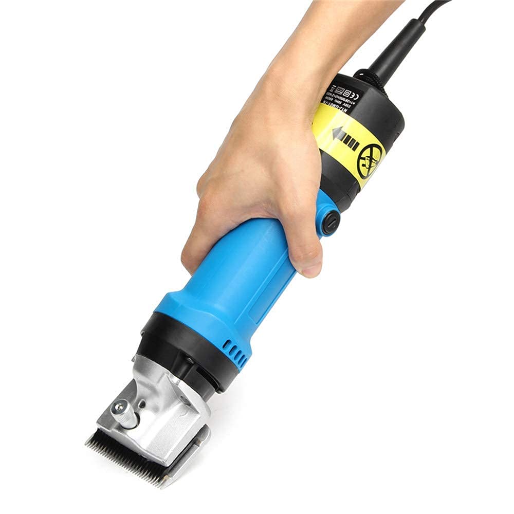 690W Professional Electric Horse Clippers - Heavy Duty Animal Grooming Kit with 6 Speed Settings for Horses, Cattle, Goats, Llamas & Alpacas - Perfect for Farm, Ranch & Livestock Hair Trimming