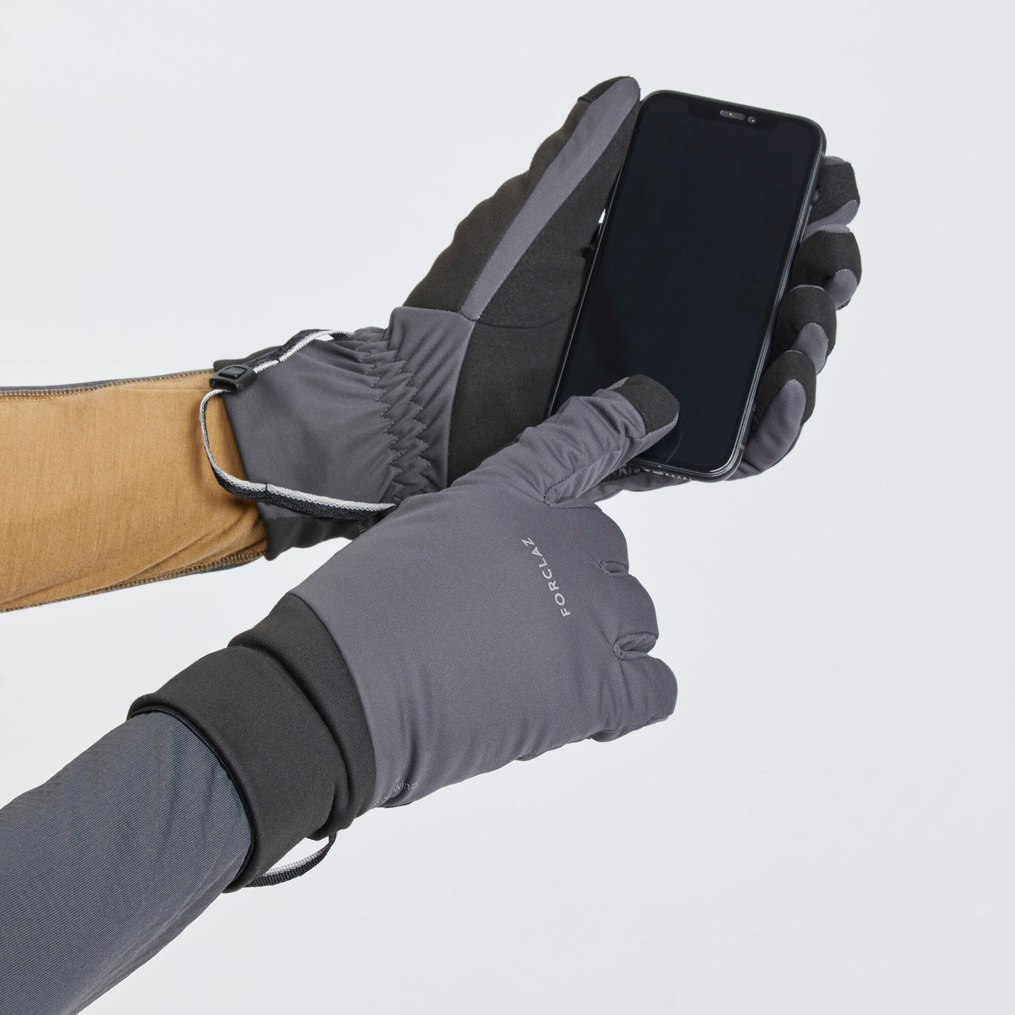 Forclaz MT900 Hiking Gloves for Adults - Lightweight, Waterproof & Durable - Perfect for Backpacking, Camping & Outdoor Adventures