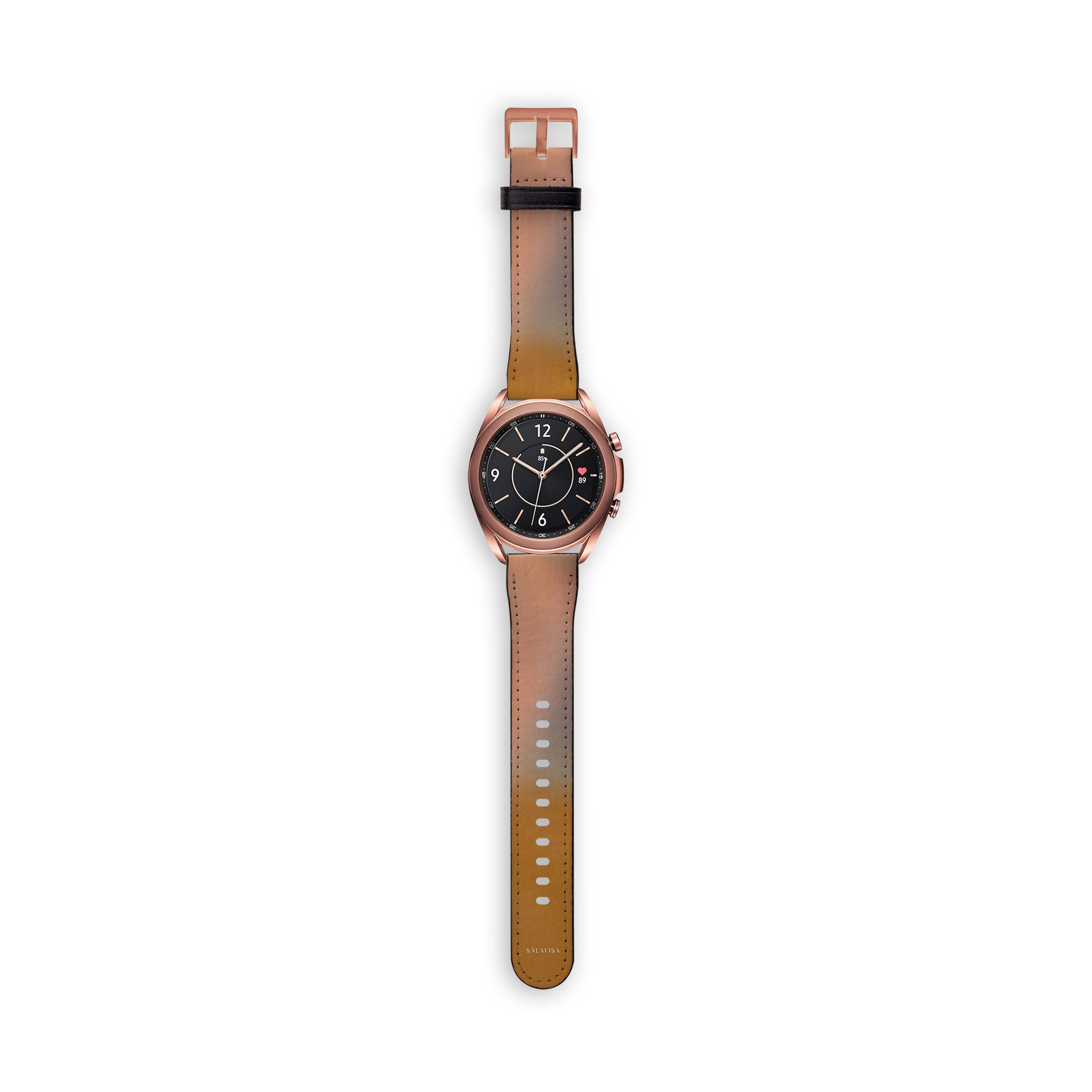 Amber Haze Galaxy Watch Band - Stylish & Durable Replacement Strap for Samsung Galaxy Watch - Perfect for Workouts, Running & Everyday Wear