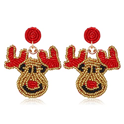 Christmas Reindeer Earrings