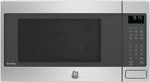 GE Profile PEB9159SJSS Stainless Steel Countertop Convection Microwave Oven - Perfect for Small Kitchens, Dorms & Quick Meals