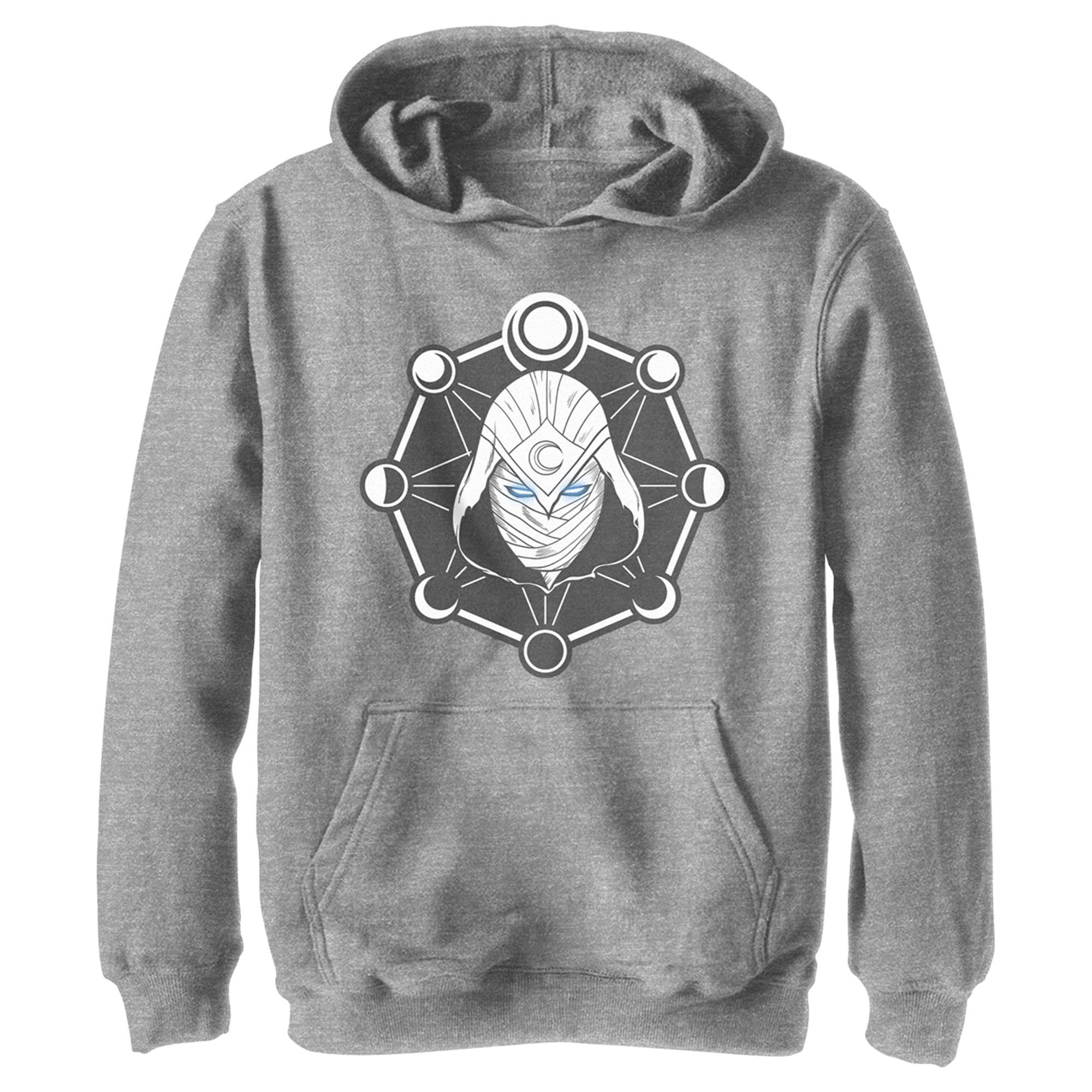 Marvel Kids' Logo Hoodie - Superhero Themed Pullover for Boys & Girls | Perfect for Halloween, Cosplay & Everyday Wear