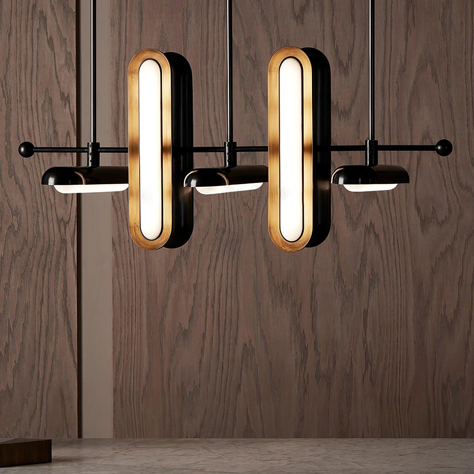 Modern Crystal Capsule Chandelier - Elegant Ceiling Light Fixture for Dining Room, Bedroom & Living Room Decor - Perfect for Home, Hotel, and Wedding Venue Lighting