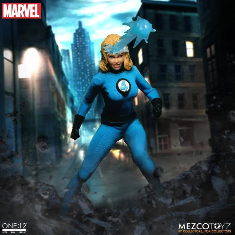 Fantastic Four One:12 Collective Deluxe Action Figure Set - Marvel Comics Superhero Team Collectible Steel Box Edition for Display & Gifts